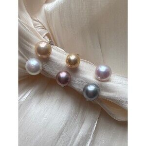 Sterling silver double pearl ring